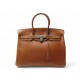 SAC A MAIN HERMES BIRKIN 35 EN CUIR BARENIA GOLD 2012 BOITE LEATHER HAND BAG BOX