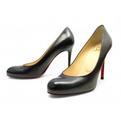 NEUF CHAUSSURES CHRISTIAN LOUBOUTIN ESCARPINS SIMPLE PUMP 100 40 CUIR SHOES 695€