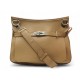 SAC A MAIN HERMES JYPSIERE 34 EN CUIR TOGO BEIGE BISCUIT BANDOULIERE BAG 8200€