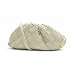 NEUF SAC A MAIN BOTTEGA VENETA THE POUCH MICRO POCHETTE CUIR INTRECCIATO 1550€