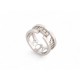 BAGUE TIFFANY & CO 997153CN ATLAS GM T55 OR BLANC 18K 7.8GR DIAMANTS RING 2950€