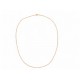 COLLIER CHAINE MAILLE FORCAT EN OR JAUNE 18K 4.8 GR 47 CM YELLOW GOLD NECKLACE