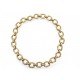 VINTAGE COLLIER CARTIER BAIGNOIRE RAS DU COU EN OR JAUNE 18K 135GR GOLD NECKLACE