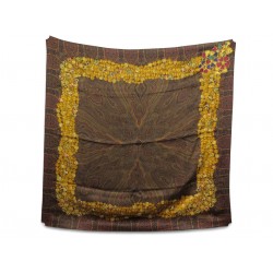 VINTAGE FOULARD CHANEL MOTIF BYZANTHIN & BIJOUX GRIPOIX CARRE 90 SOIE SCARF 530€