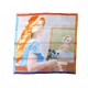 NEUF FOULARD HERMES REGARD DE SOIE H983520SV01 BALCON CARRE 70CM + BOITE SCARF