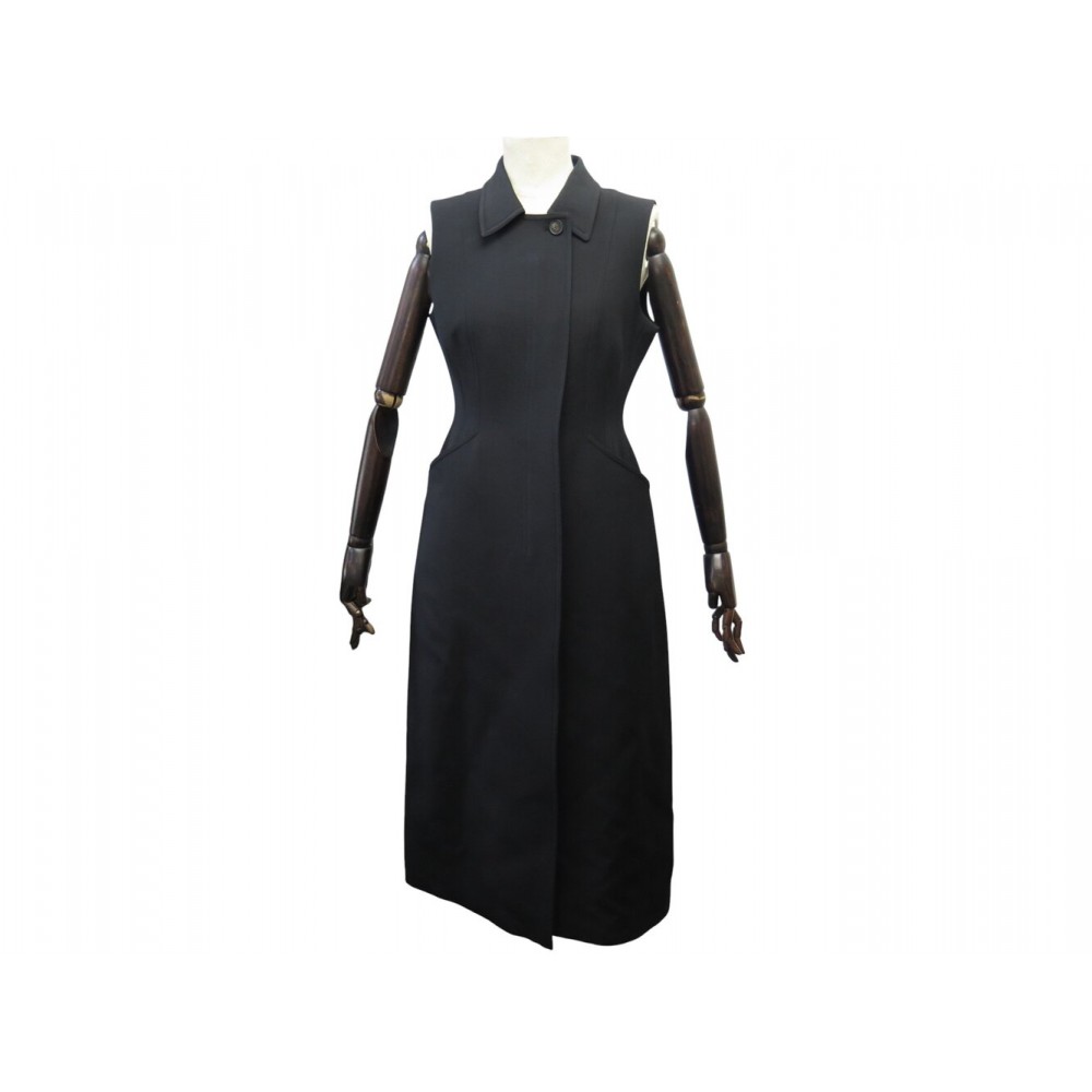 NEUF ROBE CHRISTIAN DIOR DROITE 36 S GILET DOUBLE BOUTONNAGE 011G07A1166 4700€