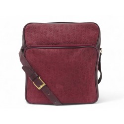 VINTAGE SAC DE VOYAGE CHRISTIAN DIOR SACOCHE CUIR OBLIQUE BANDOULIERE BAG 2600€