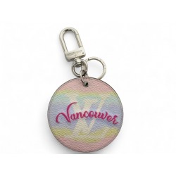 PORTE CLES LOUIS VUITTON ESCALE VANCOUVER M69358 BIJOU DE SAC CUIR KEY HOLDER