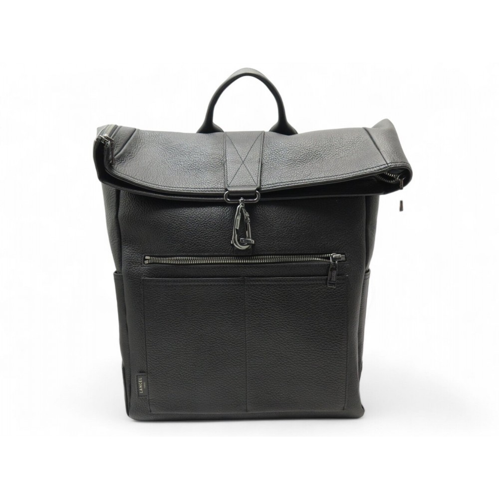 NEUF SAC A DOS LANCEL NEO NOMADE COOL RABAT A11179 EN CUIR NOIR BACKPACK 675€