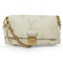 SAC A MAIN LOUIS VUITTON FAVORITE CUIR MONOGRAM EMPREINTE M46842 BANDOULIERE BAG