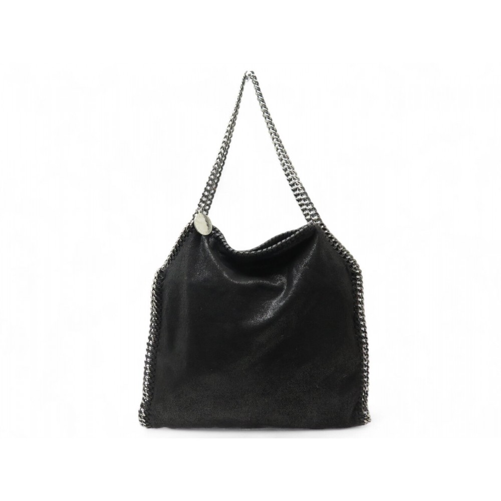 SAC A MAIN STELLA MC CARTNEY FALABELLA 261063 CABAS MM NOIR TOTE HAND BAG 1050€