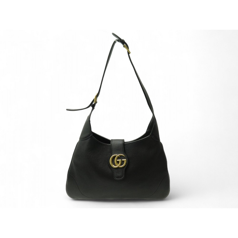 SAC A MAIN GUCCI APHRODITE 726274 M PORTE EPAULE CUIR NOIR BLACK HAND BAG 3200€