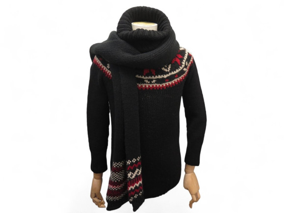 pull moncler maglione tricot col roule 020939263801