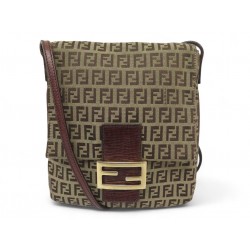 SAC A MAIN FENDI BESACE LOGO MONOGRAMME ZUCCA 8BT075 BANDOULIERE HAND BAG 2500€