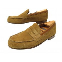 CHAUSSURES JM WESTON MOCASSINS 281 LE MOC 7D 41 CAMEL + EMBAUCHOIRS LOAFERS 795€
