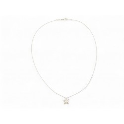 COLLIER TIFFANY PENDENTIF ETOILE DE MER 26195306 ARGENT & DIAMANT NECKLACE 1200€