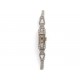 VINTAGE MONTRE EPOQUE ART DECO DIAMANTS 0.8CT PLATINE 1920'S MECANIQUE WATCH