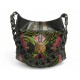 SAC A MAIN JIMMY CHOO KAJA PATCHWORK CUIR PYTHON POULAIN BANDOULIERE PURSE 2290€