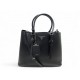 SAC A MAIN PRADA BN2838 GM CUIR SAFFIANO NOIR BANDOULIERE HAND BAG 4000€