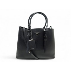 SAC A MAIN PRADA BN2838 GM CUIR SAFFIANO NOIR BANDOULIERE HAND BAG 4000€