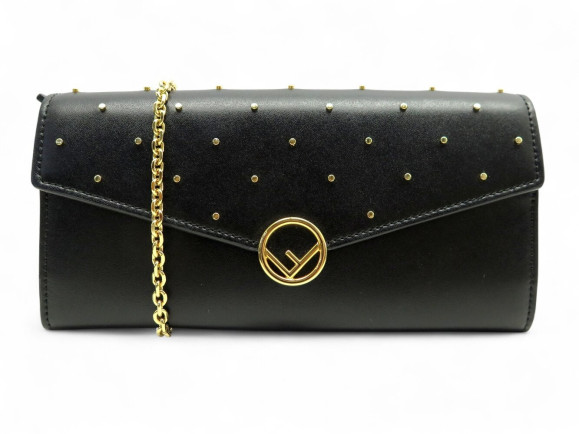 portefeuille fendi continental wallet on chain