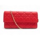 NEUF SAC PORTEFEUILLE CHRISTIAN DIOR WOC LADY EN CUIR CANNAGE BANDOULIERE 2050€