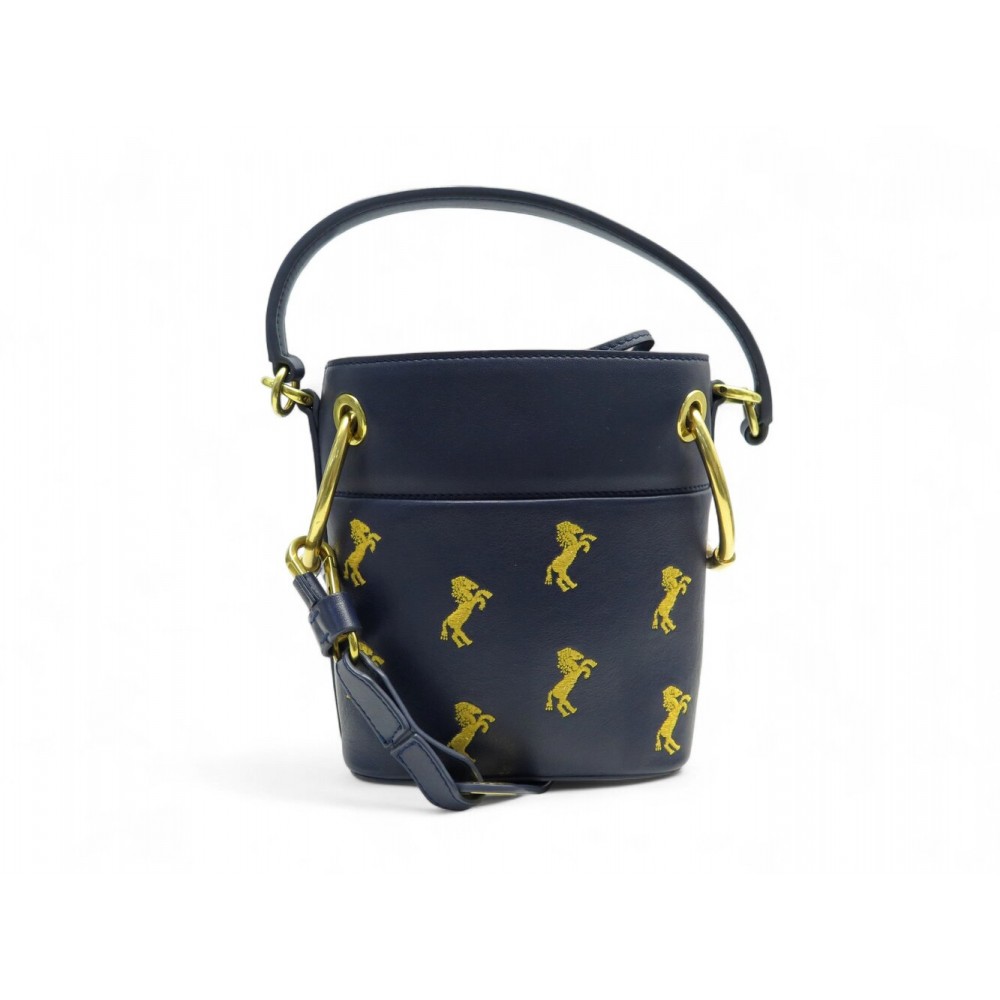 SAC MAIN CHLOE ROY MINI SEAU BRODE CHEVAUX BANDOULIERE HORSE BUCKET BAG 1950€