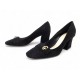 NEUF CHAIUSSURES CHRISTIAN DIOR ESCARPINS C'EST DIOR EN DAIM NOIR 40 SHOES 890€