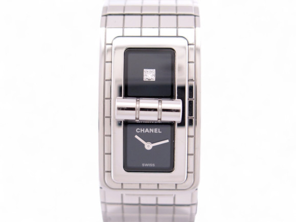  montre chanel code coco h5144 diamant en acier