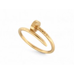 BAGUE CARTIER JUSTE UN CLOU PM CRB4225900 T54 EN OR JAUNE 18K + BOITE RING 1470€