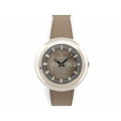 VINTAGE MONTRE ZODIAC SST 36000 DAY DATE 41 MM EN ACIER AUTOMATIQUE STEEL WATCH