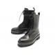 NEUF CHAUSSURES ALAIA RANGERS COMBAT BOOTS P00635018 EN CUIR NOIR 39 SHOES 1090€