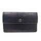 PORTEFEUILLE CHANEL CUIR NOIR 