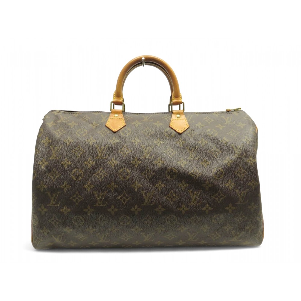 VINTAGE SAC A MAIN LOUIS VUITTON SPEEDY 40 TOILE MONOGRAM M41522 HANDBAG 1550€