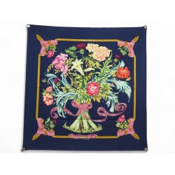 VINTAGE FOULARD HERMES REGINA 1ERE EDITION L. MANCHARI CARRE 90 SOIE SCARF 530€