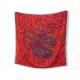 VINTAGE CHALE CHRISTIAN DIOR GUEPARDS CARRE 140CM EN LAINE ET SOIE SHAWL 990€