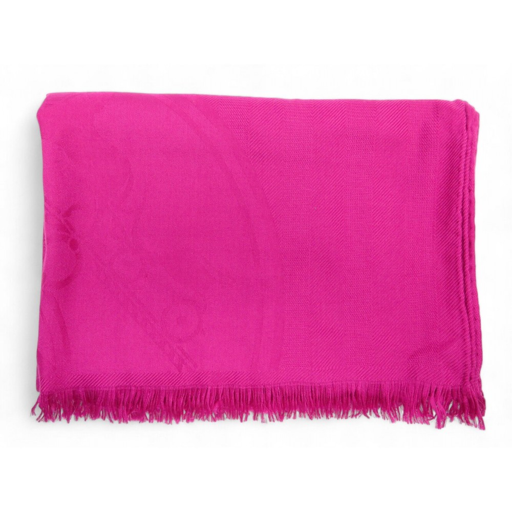 NEUF ETOLE HERMES NEW EX LIBRIS EN CACHEMIRE & SOIE FOULARD CASHMERE SHAWL 1090€