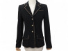 veste cintree chanel p37347 s 36 en laine noire