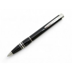 NEUF STYLO BILLE MONTBLANC STARWALKER 8486 EN RESINE PLATINUM NEW BALL PEN 540€