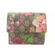 PORTEFEUILLE GUCCI 410071 EN TOILE GG SUPREME MONOGRAM BLOOMS ROSE MONNAIE 500€