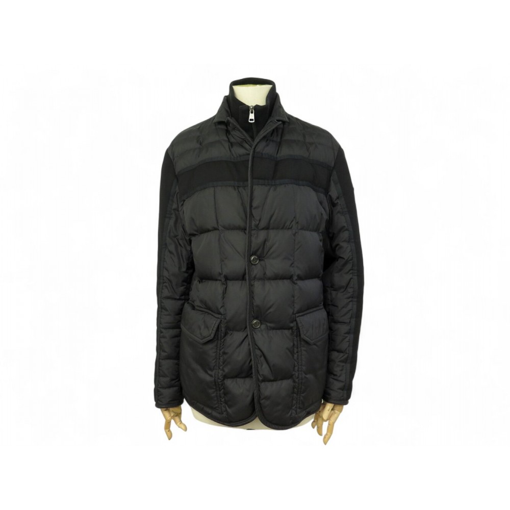 BLOUSON MONCLER ARDENNE T2 48 M EN NYLON NOIR DOUDOUNE MATELASSEE COAT 850€