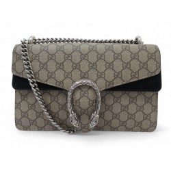 SAC A MAIN GUCCI DIONYSUS MM 400249 EN TOILE SUPREME GG BANDOULIERE PURSE 2700€