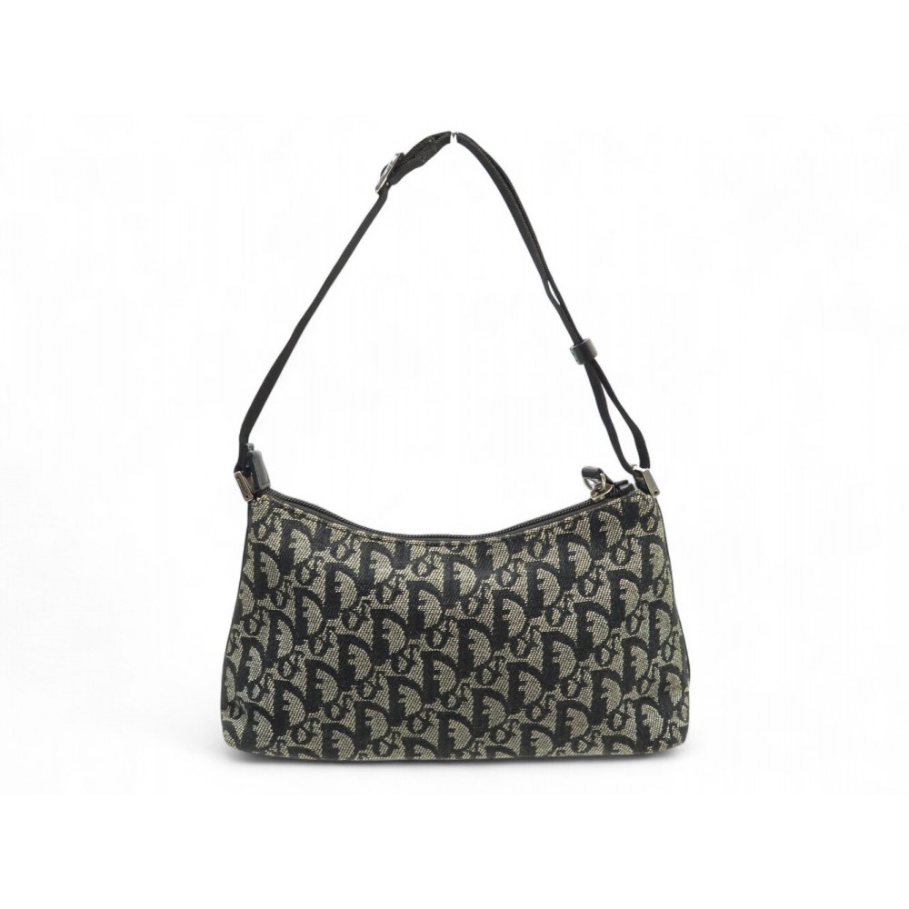 SAC A MAIN CHRISTIAN DIOR TROTTER EN TOILE MONOGRAMMEE OBLIQUE POCHETTE 1500€