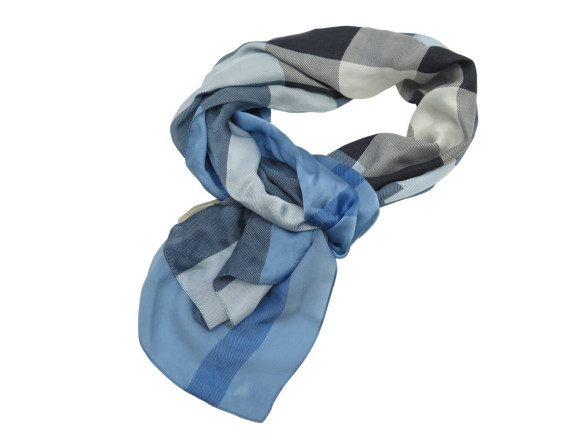 chale burberry etole motif tartan 65 x 186 cm foulard