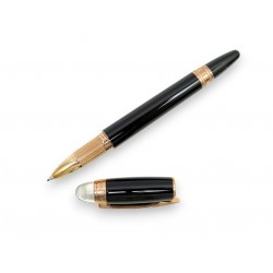 NEUF STYLO FEUTRE BILLE MONTBLANC STARWALKER OR ROSE MB105652 BALLPOINT PEN 555€