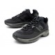 NEUF CHAUSSURES CHANEL BASKETS G40193 37.5 EN TOILE NOIRE LOGO CC SNEAKERS 1190€