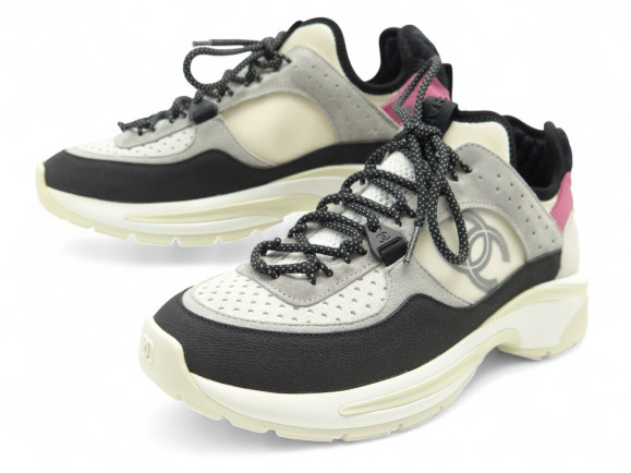  chaussures chanel baskets g40193 37 en toile