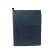 NEUF POCHETTE MONTBLANC 128521 ETUI POUR BLOC NOTES EN CUIR SARTORIAL BLEU 725€