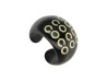bague chanel coco collection 2001 t54 en resine noire