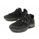 NEUF CHAUSSURES CHANEL BASKETS G40193 37 EN TOILE NOIRE LOGO CC SNEAKERS 1190€